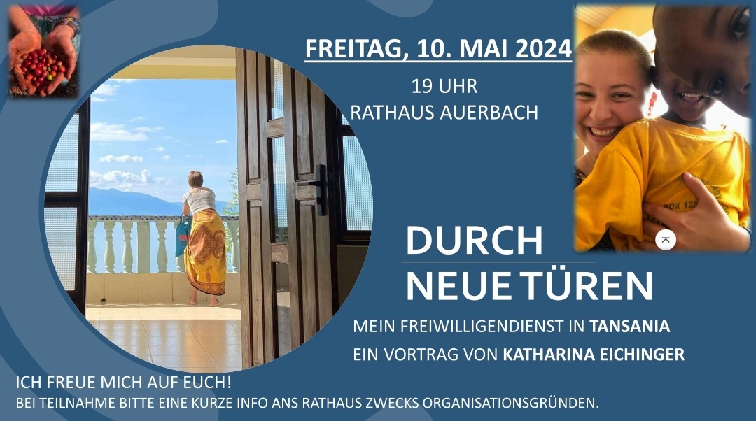 Plakat 10.05.2024 Freiwilligendienst Tansania